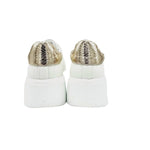Renato Garini - Women's Bedazzled Laces Sneaker