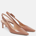 Gianvito Rossi - Women's Lindsay 55 Patent Leather Slingback Pumps