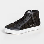 P448 - Women's Skate Leather High Top Sneakers