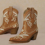 Miracle Miles - Corral Embroidered Western Booties