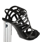 Salvatore Ferragamo - Women's Florenza Crystal-embellished Slingback Heel Sandals