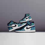 Air Jordan 1 High OG (TD) "Tie-Dye" - White/Black/Aurora Green