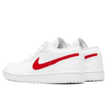 Women's Air Jordan 1 Low - White/University Red