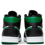 Air Jordan 1 Mid - Black/Pine Green/White/Gym Red