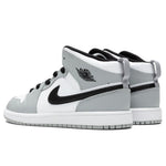 Air Jordan 1 Mid (PS) - Light Smoke Grey/Black/White
