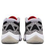 Air Jordan 11 Retro Low IE "Black Cement" - Black/Fire Red