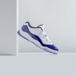 Air Jordan 11 Retro Low (PS) - White/Black/Concord