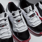 Air Jordan 11 Retro Low (PS) - White/University Red/Black/True Red