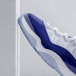 Women's Air Jordan 11 Retro Low "Concord" - White/Black/Concord