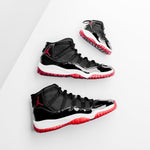 Air Jordan 11 Retro (TD) - Black/True Red/White