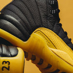 Air Jordan 12 Retro (GS) - Black/University Gold