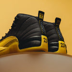 Air Jordan 12 Retro (GS) - Black/University Gold