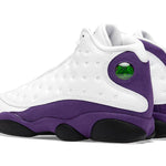 Air Jordan 13 Retro "Lakers" - White/Black/Court Purple/University Gold