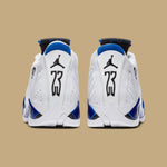 Air Jordan 14 Retro (GS) - White/Hyper Royal