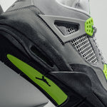 Air Jordan 4 Retro "Neon"- Cool Grey/Volt/Wolf Grey/Anthracite