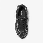Michael Kors - Women's Ari Frayed Denim Trainer Shoes