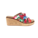 Corkys Footwear - Women's Bowdacious Floral Wedge Sandals
