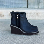 Toms - Women's Raven Wedge Heel Boots