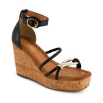 Andrea - Women's Cork Wedge Heel Sandal