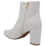 Smash Shoes - Women's Chiku Chunky Heel Pointed Toe Boots