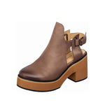 Antelope - Women's Iliana Block Heeled Platform Clogs