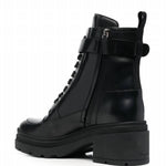 Salvatore Ferragamo - Women's Chunky Leather Biker Boots