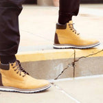 Diba True - Men's Train Track Leather Shoes