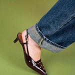 Seychelles - Women's Crawford Slingback Pointed Toe Kitten Heel Pump
