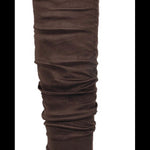 Surelymine - Women's Unmatchable Pointy Slouchy Knee And Thigh High Boots