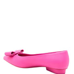 Salvatore Ferragamo - Women's Viva Bow-detail Leather Ballerina Shoes