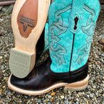 Corral - Men's Leather & Shaft Square Toe Cowboy Boot