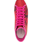 Salvatore Ferragamo - Women's Scarf-print High-top Trainer Sneakers