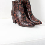 Steve Madden - Women's Block Heel Print Bootie