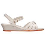 Sas - Women's Strippy Quarter Strap Wedge Sandal