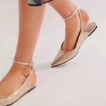 Free People - Women's Jules Point Wrap Flats
