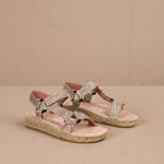 Manebi - Women's Lurex Cotton Blend Hiking Sandal