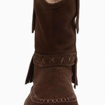 Free People - Women's Faye Fringe Pull On Boots