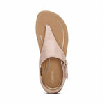 Aetrex - Women's Ellie Quarter Strap Thong Sandal
