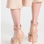 Stuart Weitzman - Women's Disco Patent-leather Sandals
