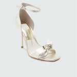 Dolce Vita - Women's Helana Genuine Leather Bow Ankle Strap High Heels