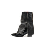 Halmanera - Women's Foldover Lug Sole Boot