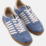 Shu Shop - Women's Striped Suede Sneakers