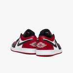 Air Jordan - Men's 1 Low Bred Toe Shoes