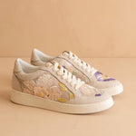 Oasis Society - Women's Tammi Floral Applique Sneakers