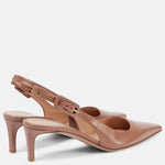 Gianvito Rossi - Women's Lindsay 55 Patent Leather Slingback Pumps