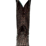 Corral - Women's Glitter Woven Fashion Square Toe Boot