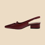 Chinese Laundry - Women's Maude Pointed Toe Slingback Low Heel