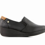 Andrea - Women's Leather Platform Loafers