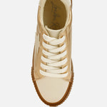 Rag Company - Women's Jumping Jacks Metallic Faux Leather Star Sneakers