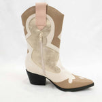 Shu Shop - Women's Zizi Metallic Western Booties